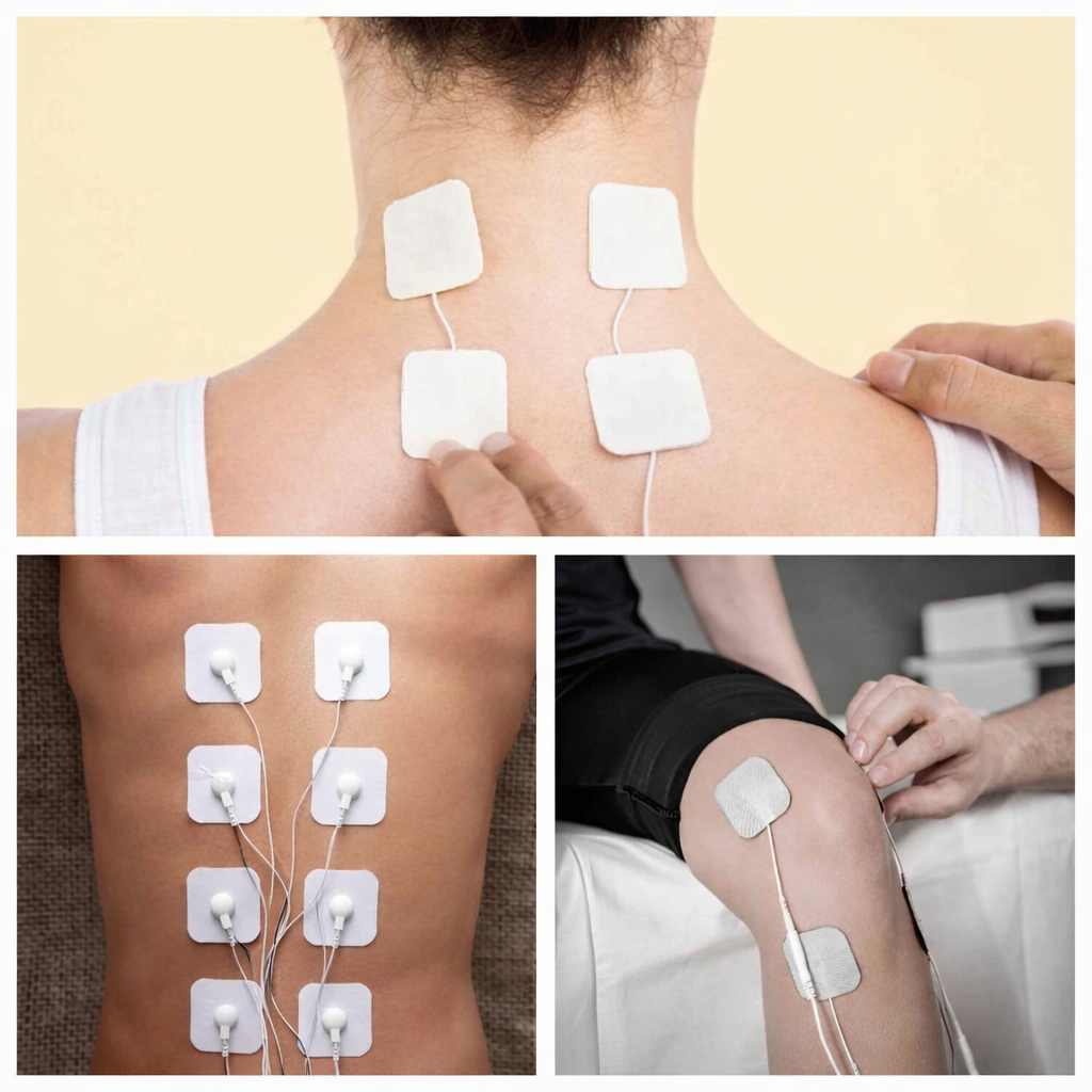 Electrotherapy (TENS) physiotherapy in Behala, New Alipore & Tollygunge for back, neck & joint pain relief. Expert care at HAPPY HEALTH PHYSIOCARE.